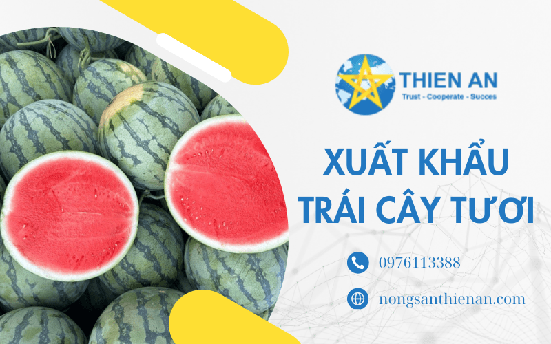 xuất khẩu trái cây