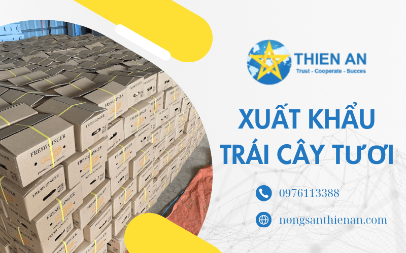 xuất khẩu trái cây