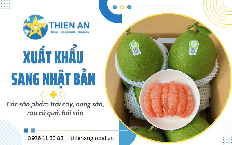 xuất khẩu nông sản sang Nhật Bản