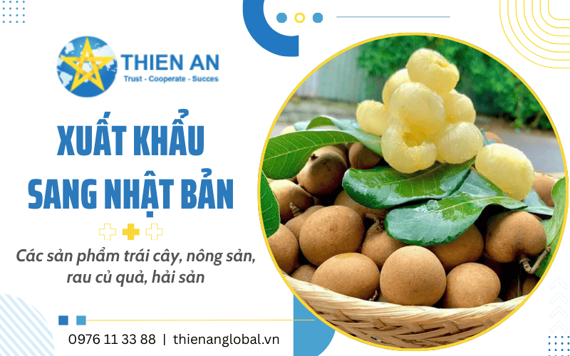 xuất khẩu nông sản sang Nhật Bản