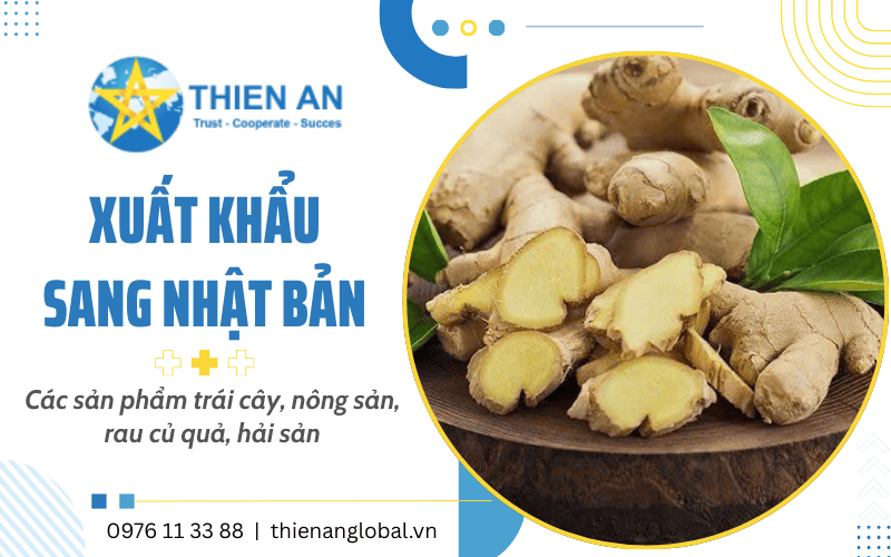 xuất khẩu nông sản sang Nhật Bản